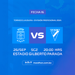 CLAUSURA 2024 FECHA 16 BLOOMING VS ALWAYS READY