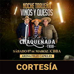 LA CHAQUEÑADA TRIO - COCHABAMBA - CORTESÍA