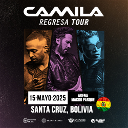 CAMILA REGRESA TOUR - SANTA CRUZ