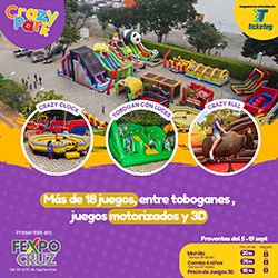 CRAZY PARK EN EXPOCRUZ 2024