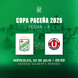COPA PACEÑA 2025 FECHA 4 ORIENTE PETROLERO VS FC UNIVERSITARIO