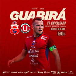 COPA PACEÑA 2025 FECHA 1 GUABIRA VS UNIVERSITARIO DE VINTO