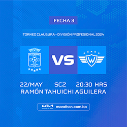CLAUSURA 2024 FECHA 3 BLOOMING VS WILSTERMANN