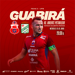 COPA PACEÑA 2025 FECHA 3 GUABIRA VS ORIENTE PETROLERO