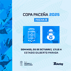 COPA PACEÑA 2025 FECHA 8 BLOOMING VS GUABIRA