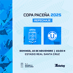 COPA PACEÑA 2025 REPECHAJE BLOOMING VS FC UNIVERSITARIO