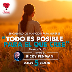 ENCUENTRO DE SANACIÓN PARA MUJERES 05 ABRIL 2025