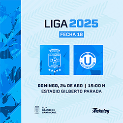 LIGA 2025 FECHA 18 BLOOMING VS FC UNIVERSITARIO