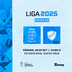 LIGA 2025 FECHA 20 BLOOMING VS BOLÍVAR