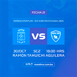 CLAUSURA 2024 FECHA 21 BLOOMING VS ROYAL PARI