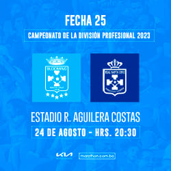 FECHA 25 BLOOMING VS REAL SANTA CRUZ