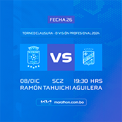 CLAUSURA 2024 FECHA 26 BLOOMING VS ORIENTE PETROLERO