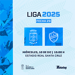 LIGA 2025 FECHA 29 BLOOMING VS AURORA