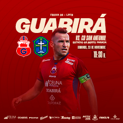 LIGA 2025 FECHA 25 GUABIRA VS CD SAN ANTONIO