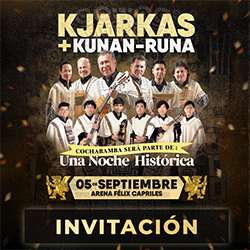 LOS KJARKAS - COCHABAMBA INVITACIÓN