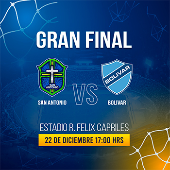 SAN ANTONIO VS BOLIVAR