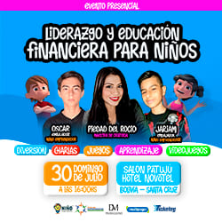 EVENTO FAMILIAR: LIDERAZGO Y EDUCACIÓN FINANCIERA PARA NIÑOS Y PADRES